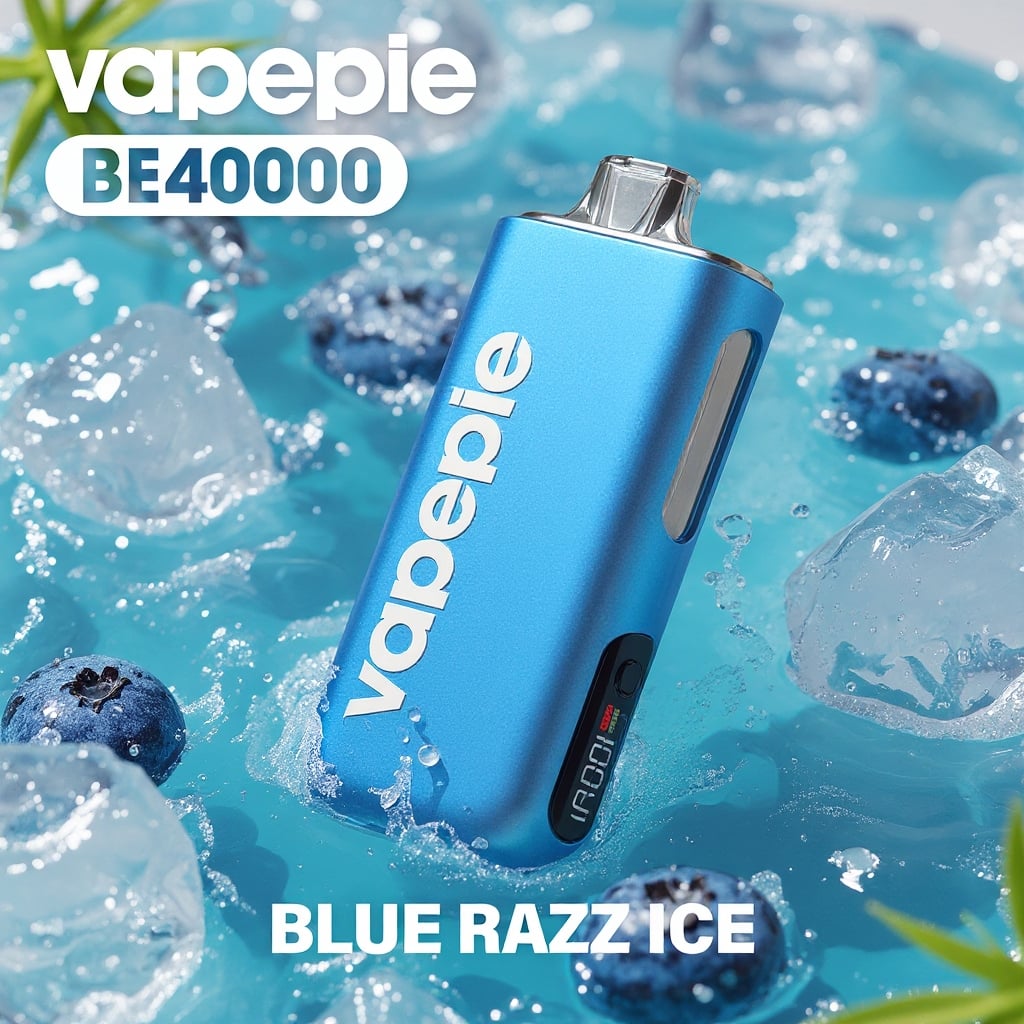 Niebieski lód Raz & VAPEPIE Max 40000 PUFFS