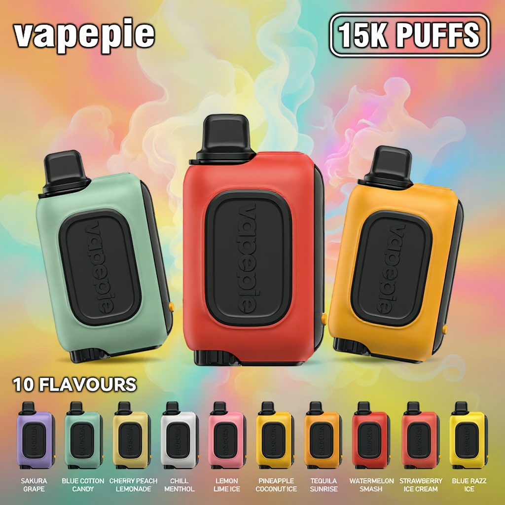 🔥VAPEPIE RO 15000 PUFFS - 10 smaków （Dostępność ograniczona! ⏳）