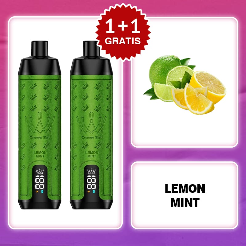 🎉Promocja 1+1 GRATIS!🎉🔥AlFAKHER 12000 PUFFS Crown Bar- 15 smaków