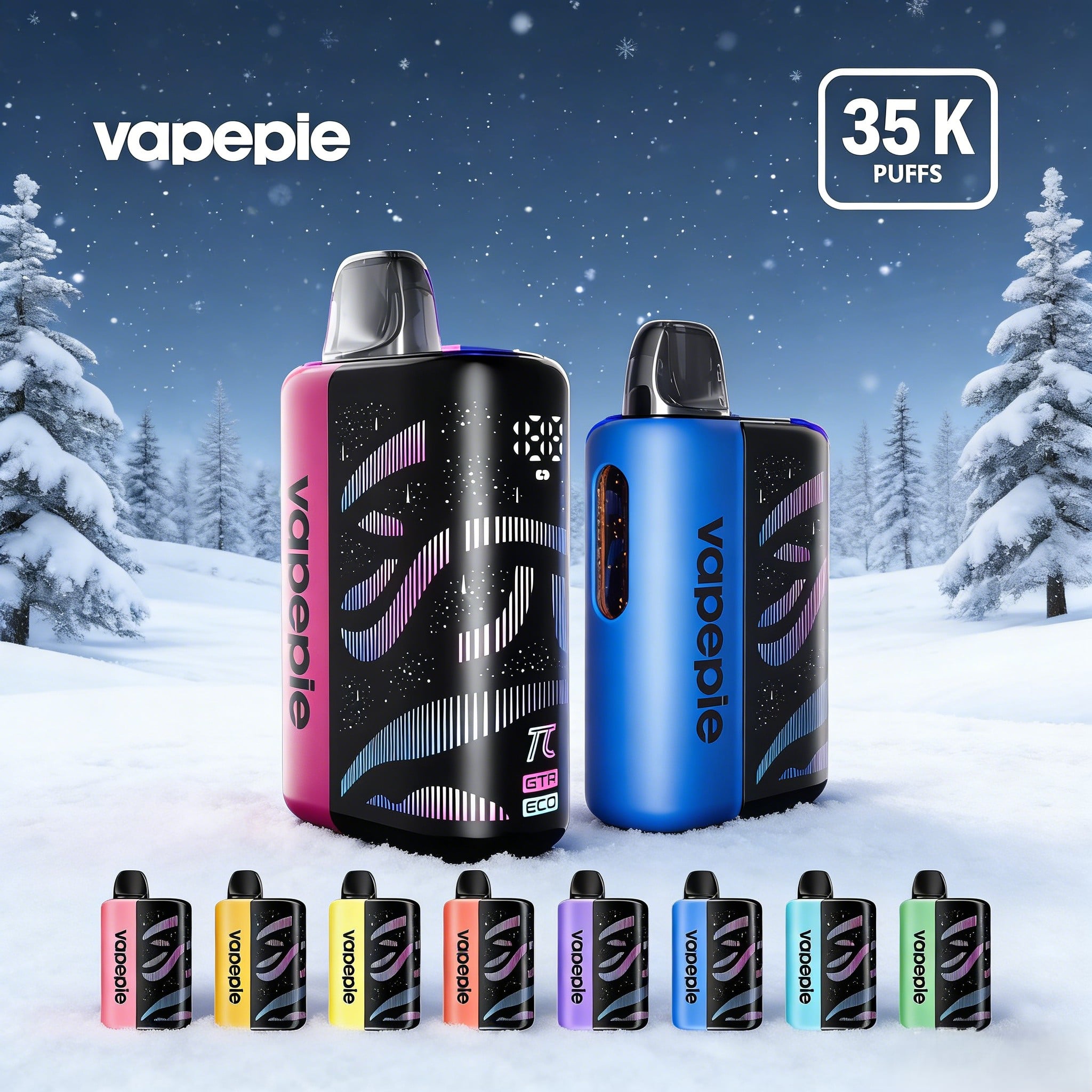 VAPEPIE Galactic Gleam 35000 puffs Rechargeable Disposable Vape - A variety of flavors available