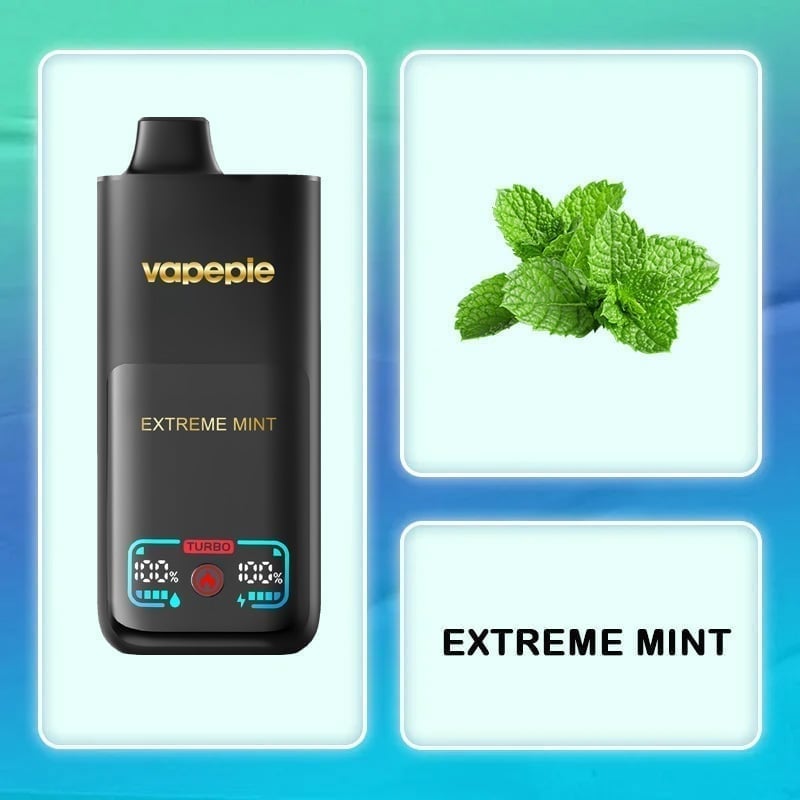 VAPEPIE Extra silná máta – 70000 potahů