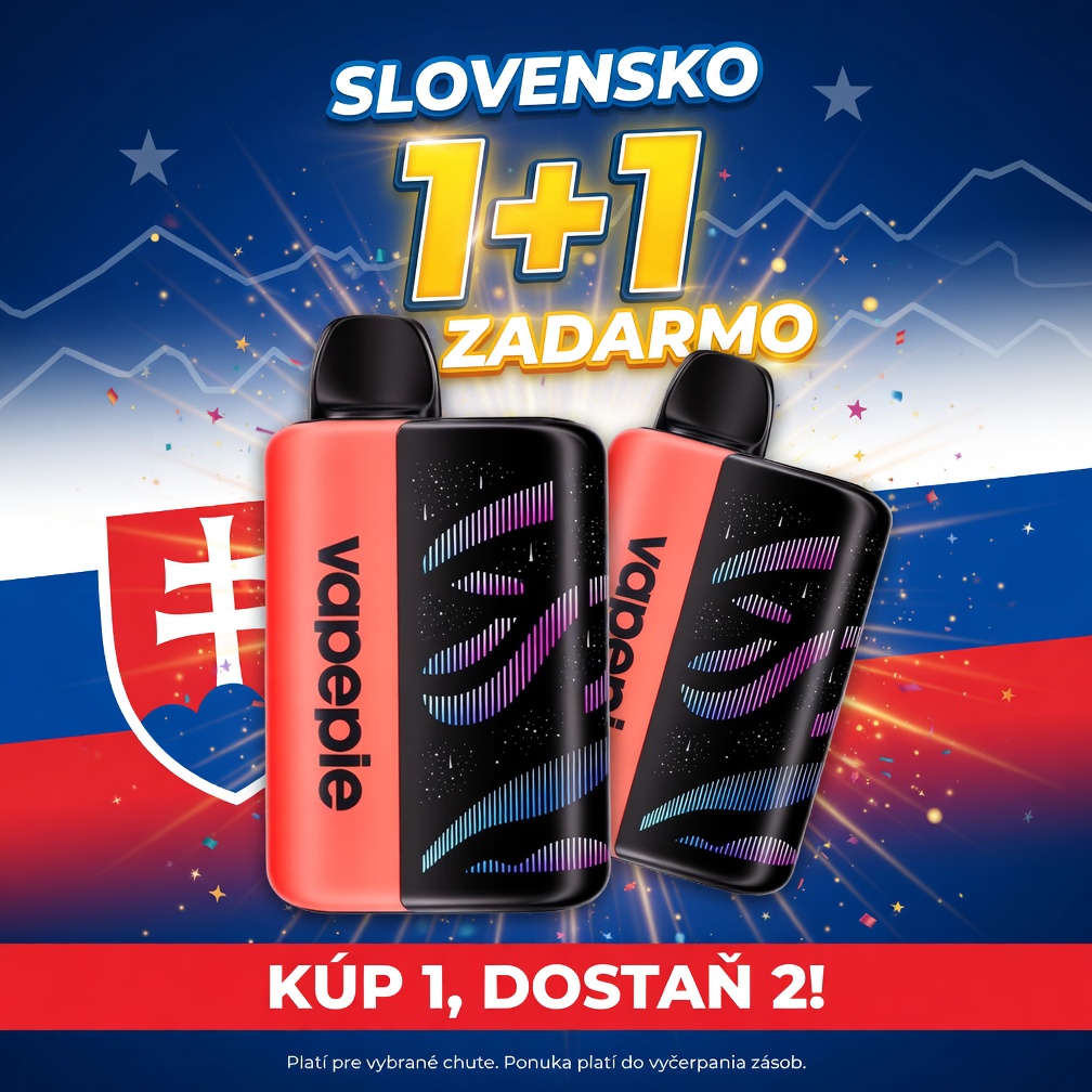 Vapepie Galactic Gleam 45000 Akcia 1+1 ZADARMO!
