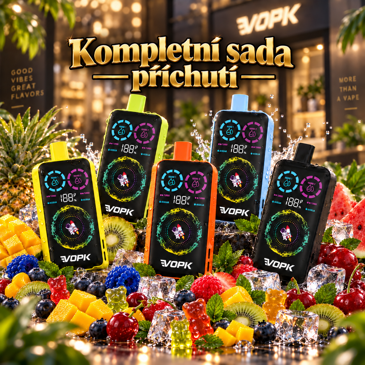 VOPK ULTRA 40 000 potahů – příchutě 2v1 | 2 %