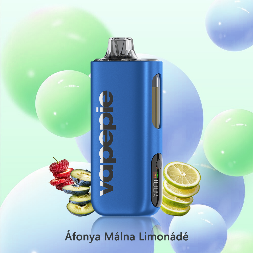 VAPEPIE 40000 MAX - Áfonya Málna Limonádé