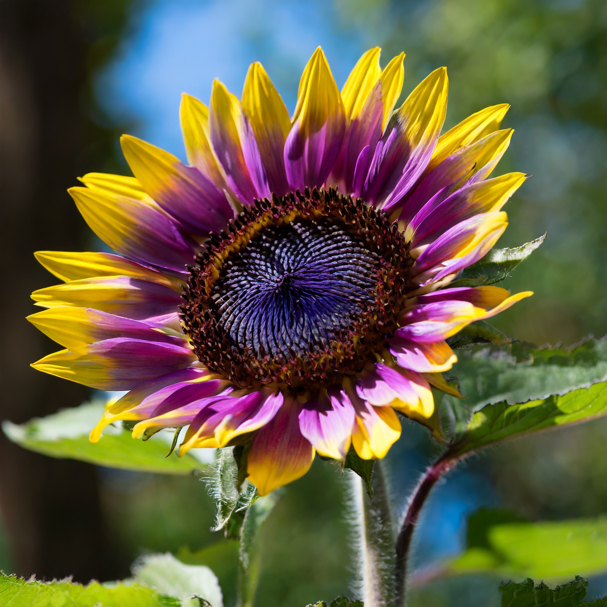 Purple Heart Sunflower Seeds