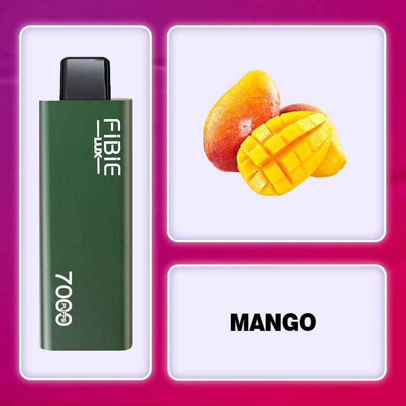 Mango Flavor Disposable Vape | FIBIE 7000 Puffs