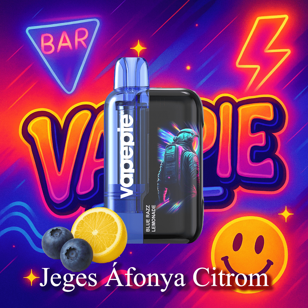 VAPEPIE 30000 Szuper - Jeges Áfonya Citrom
