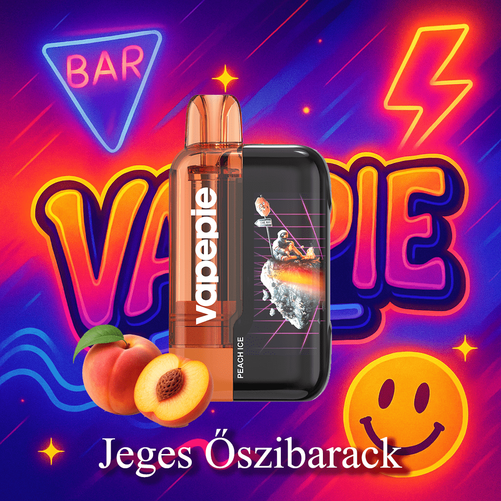 VAPEPIE 30000 Szuper - Jeges Őszibarack