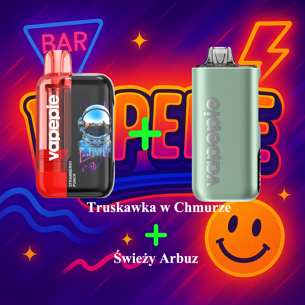 Zestaw promocyjny 1+1 （30K Truskawka w Chmurze + 40K Świeży Arbuz）