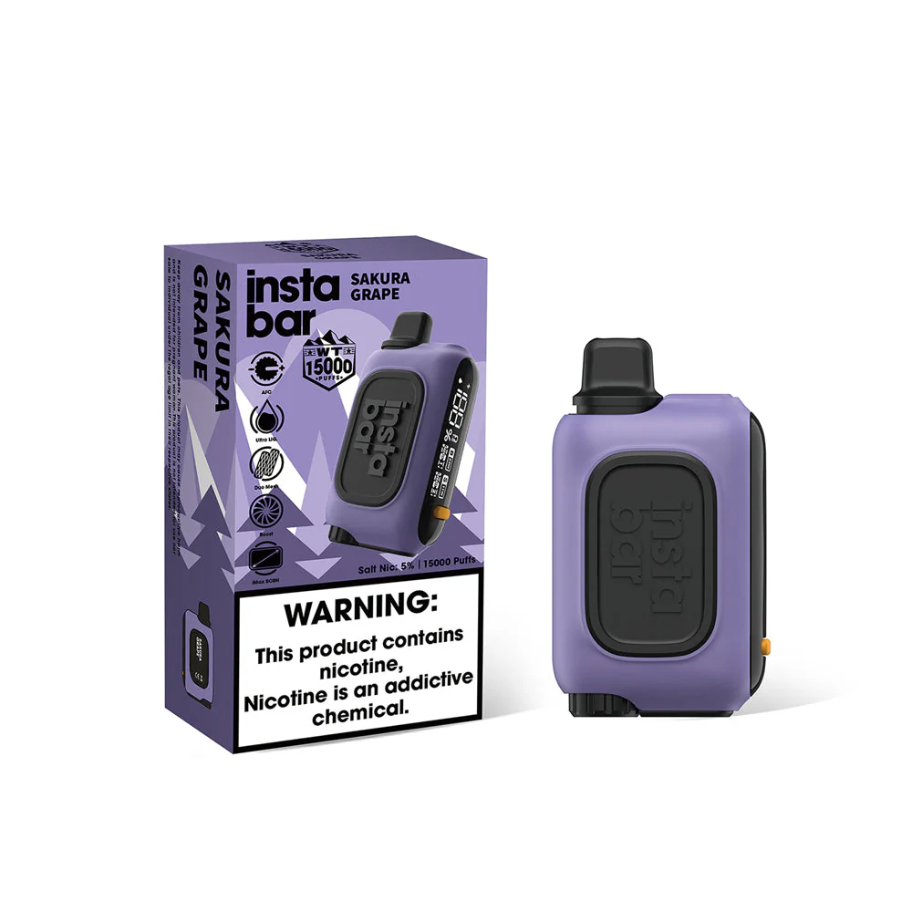 INSTABAR WT15000 PUFFS-Innováció és kényelem egy eszközben