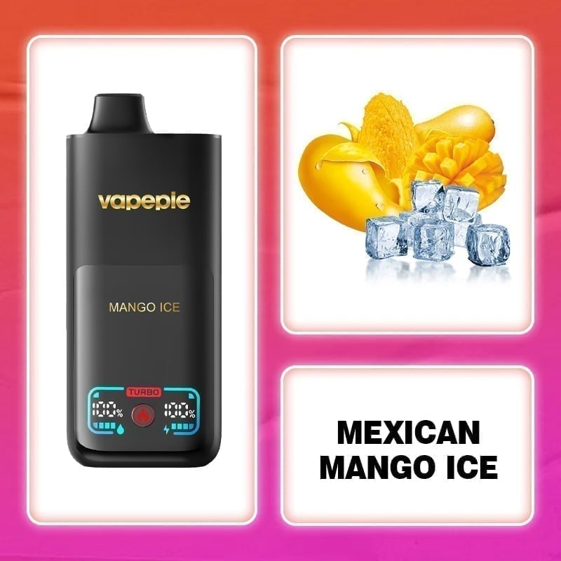 VAPEPIE Lodowe mango – 70000 zaciągnięć