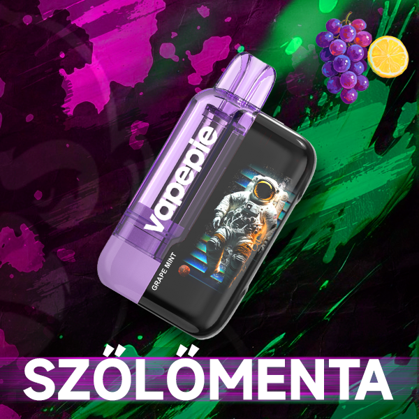 Vapepie 30000 Ultra - SzőlőMenta ízű