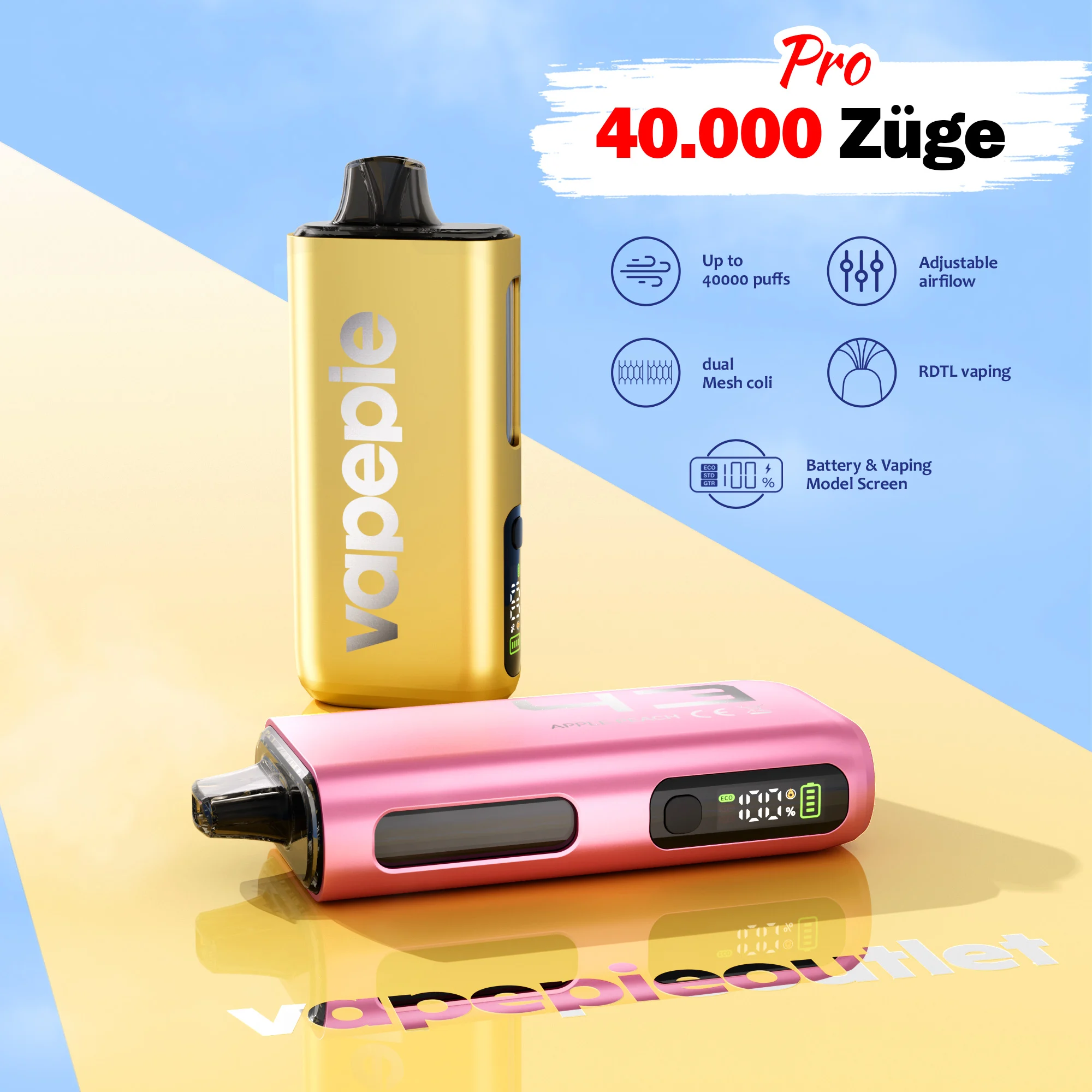 Neu entwickelt | VAPEPIE PRO 40000 Port | Lucky Draw Sonderedition