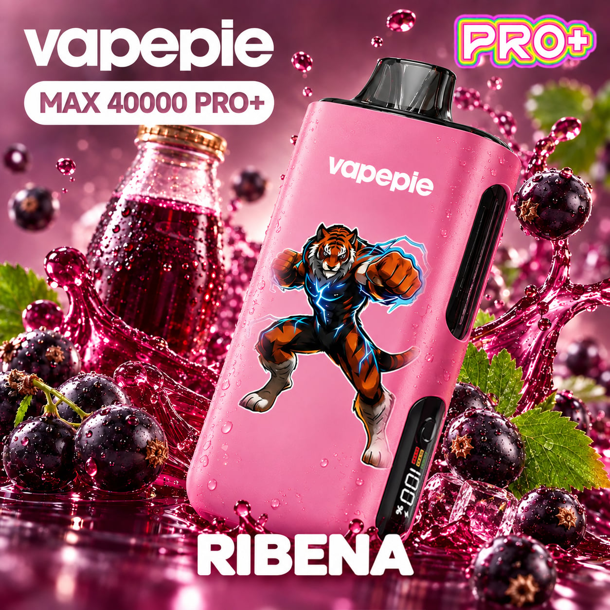 🎉Promocja 1+1 GRATIS!🎉 Ribena & VAPEPIE Max 40000 PRO