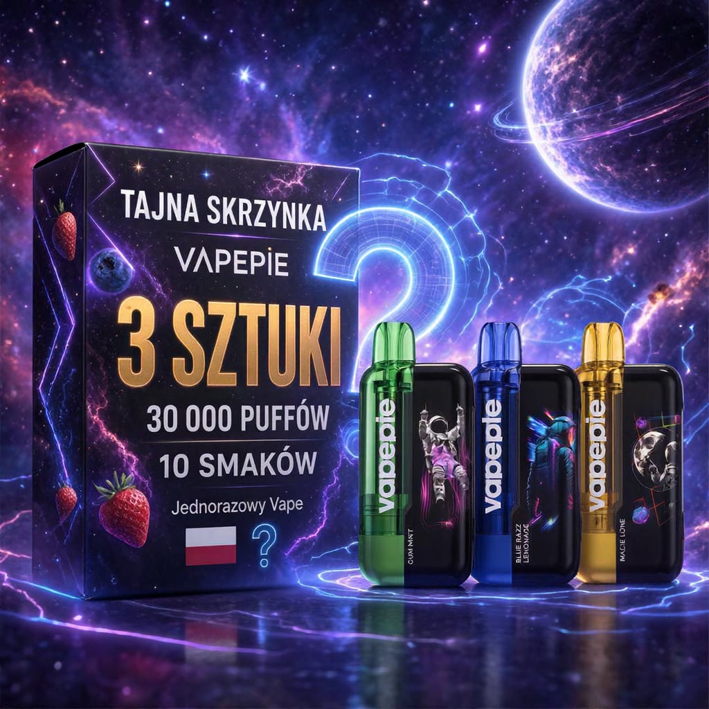 💥3-częściowy Pudełko Niespodzianka – VAPEPIE Ultra Phantom 30000 Puffów