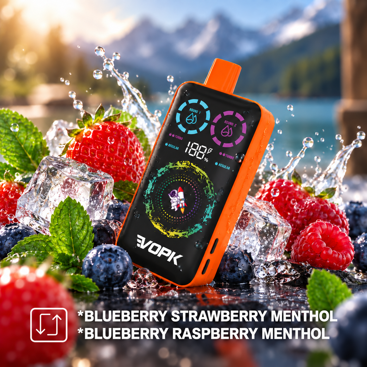 VOPK ULTRA 40 000 puffów – smaki 2 w 1 | 2%