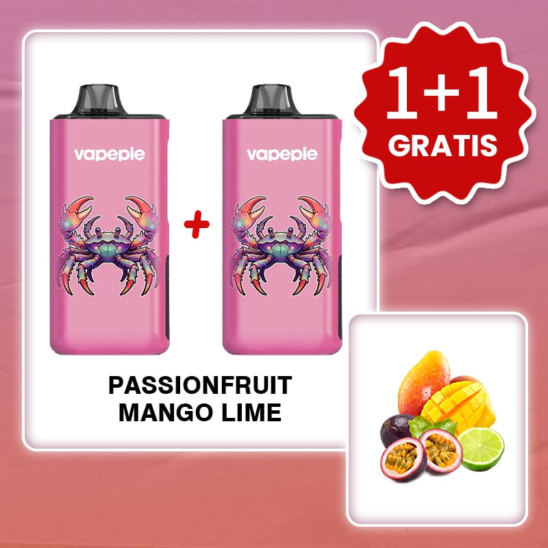 🎉Promocja 1+1 GRATIS!🎉 Marakuja mango limonka & VAPEPIE Max 40000 PRO