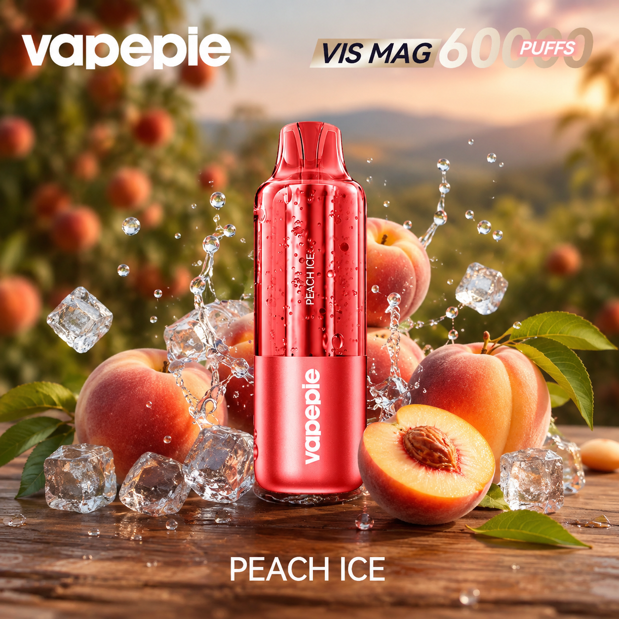 ⭐⭐⭐⭐⭐VAPEPIE VIS MAG 60 000 Puffów —🔋Urządzenie (bateria) + 💧Wkład (e-liquid)