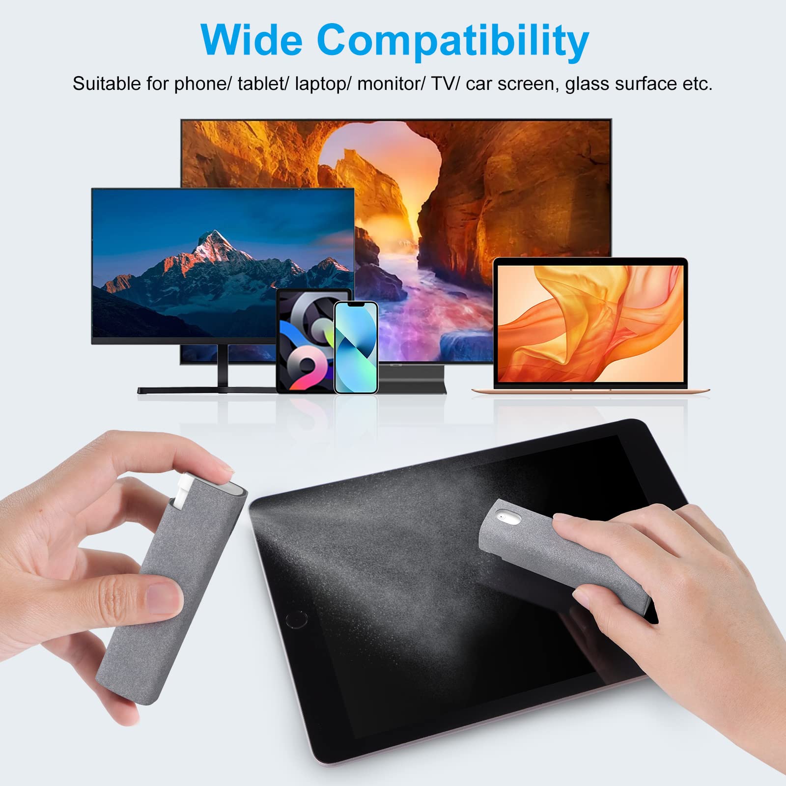 Spray and Wipe Screen Cleanser