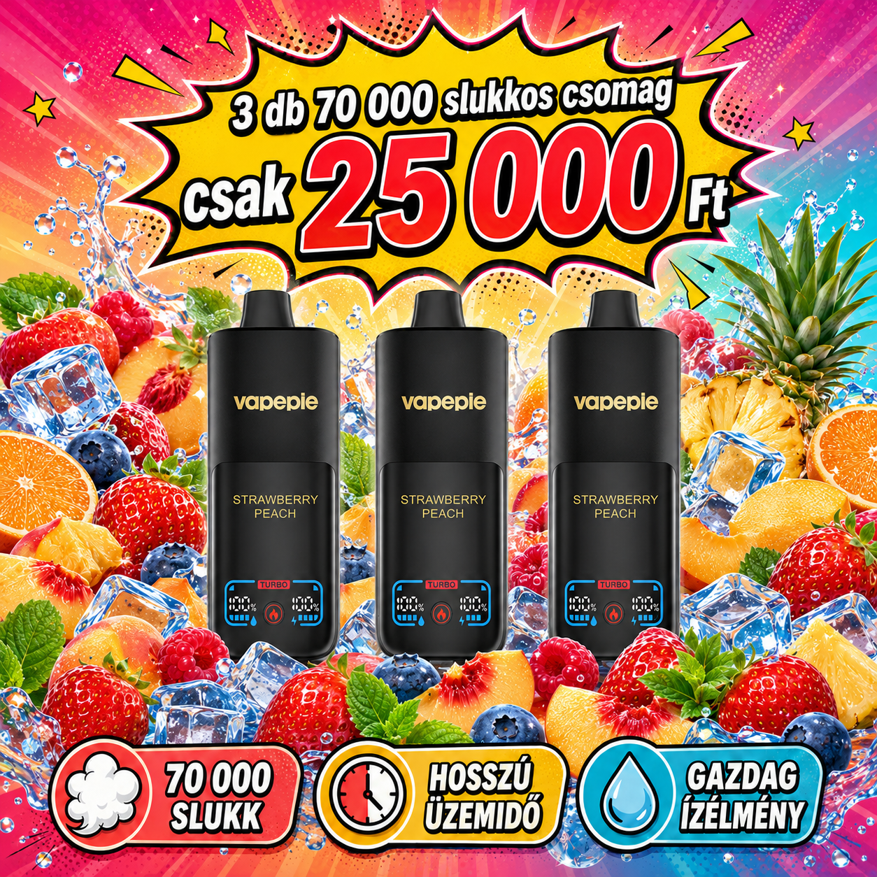70K akciós 3-es csomag