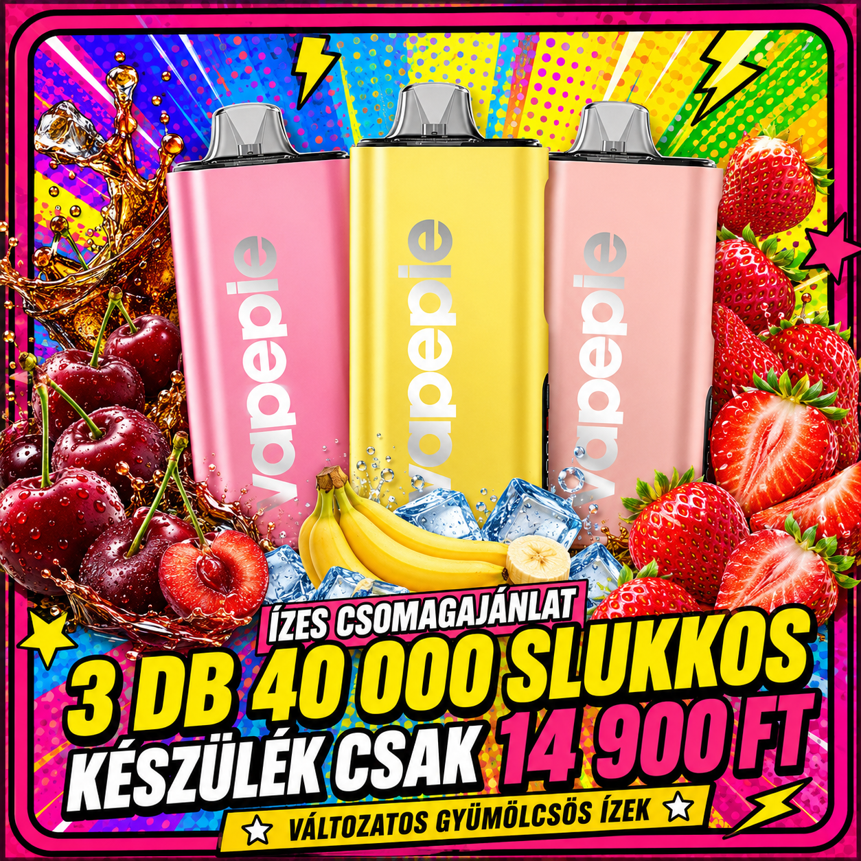 3 db-os 40K Pro csomag