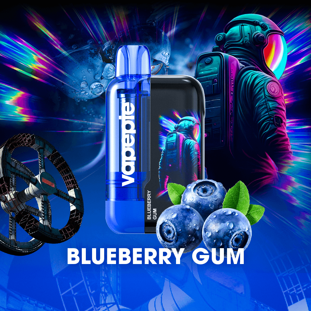 Vapepie 30000 Ultra -Iskold blåbær-tyggegummi