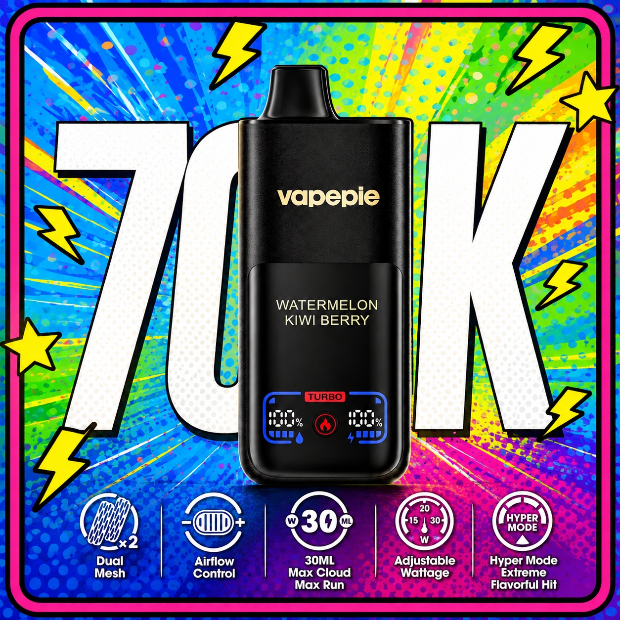 Vapepie 70000 PUFFS