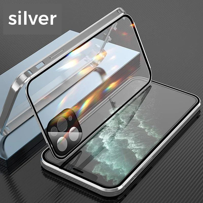 Anti-Snooping Tempered Glass Case for iphone