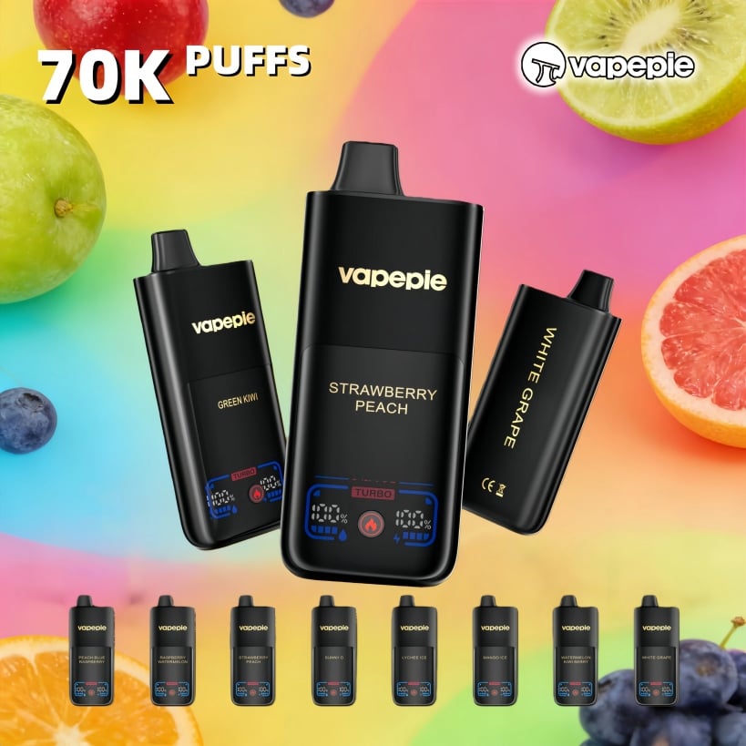 VAPEPIE 70000 PUFFS – Massive vapor and long-lasting performance • Pre-orders now open