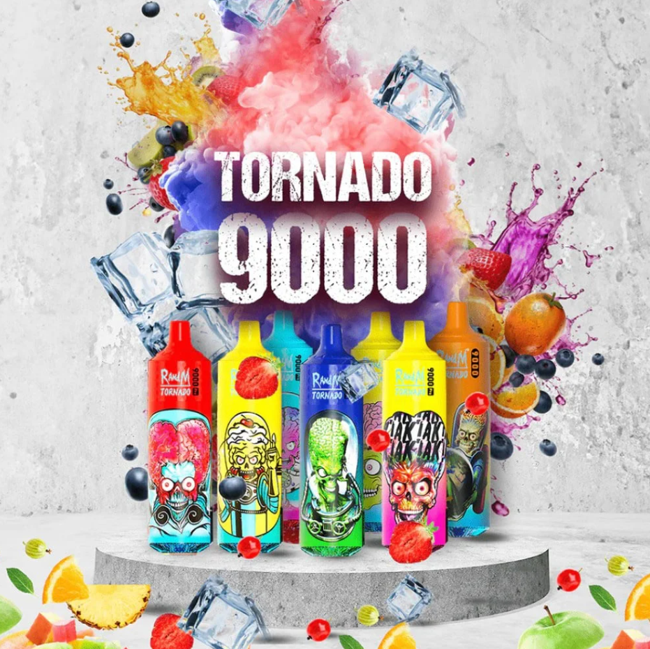 RM TORNADO 9000 PUFFS
