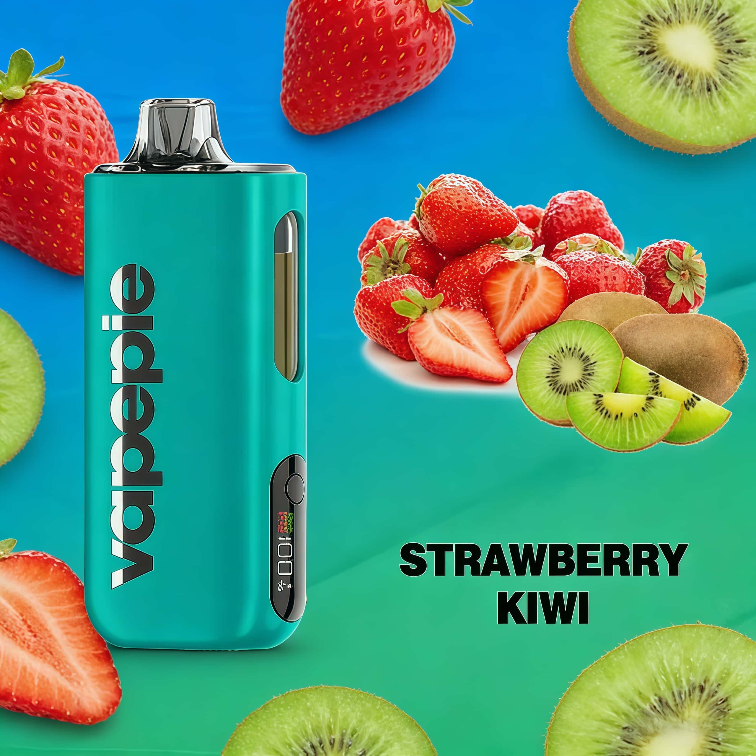 Strawberry Kiwi | 40000 Puffs Rechargeable Disposable Vape