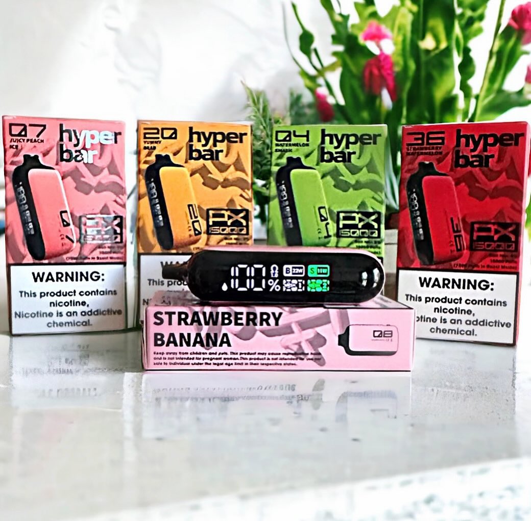 Hyperbar PX 15000 PUFFS - Erőteljes és frissítő BOOST mód