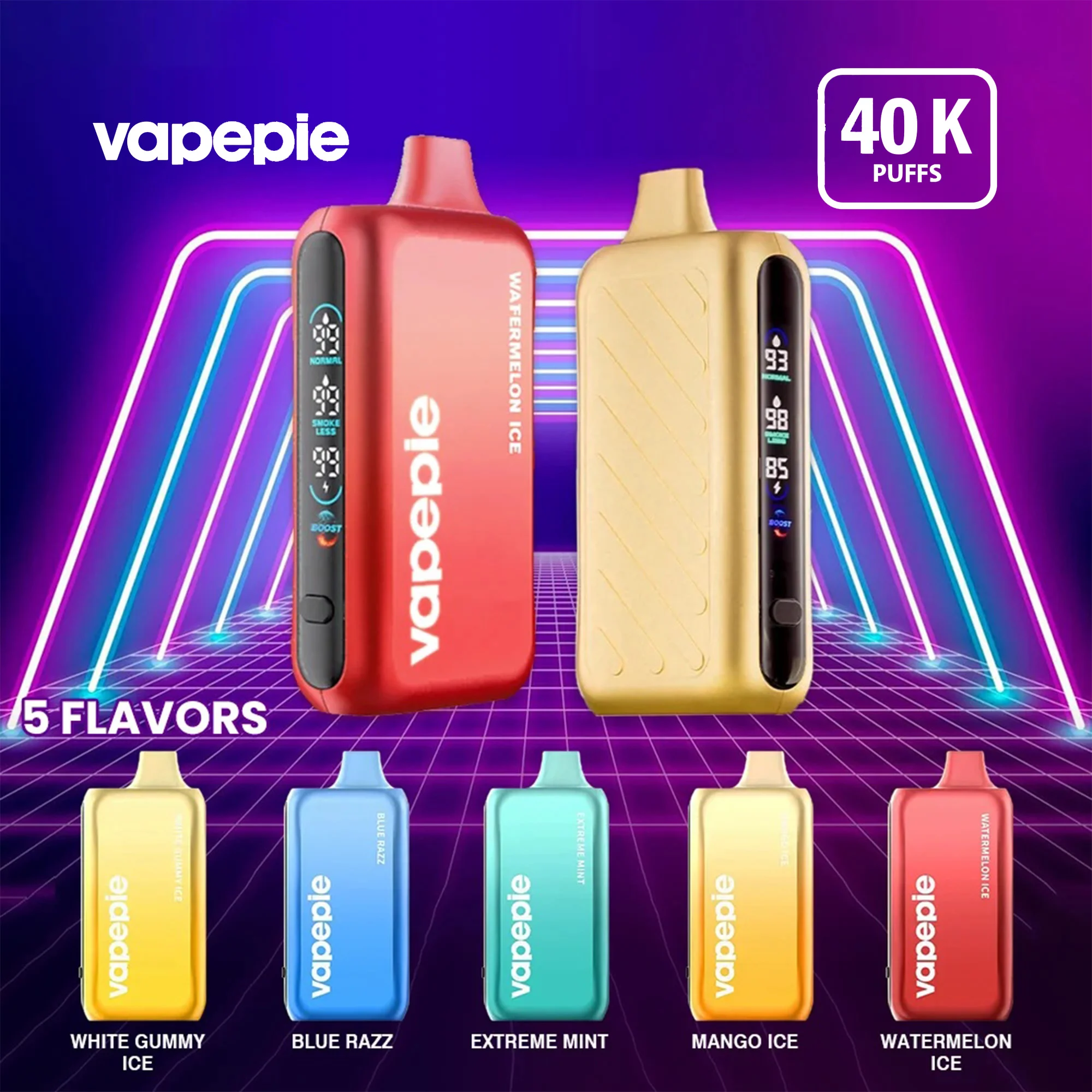 VAPEPIE GHOST AIR 👑 40,000 PUFFS 👑 New Vapes