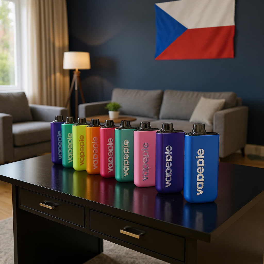 VAPEPIE Max 40000 &scaron;luků &ndash; př&iacute;chuť Mango Ice, ovocn&aacute; chuť s ledov&yacute;m n&aacute;dechem