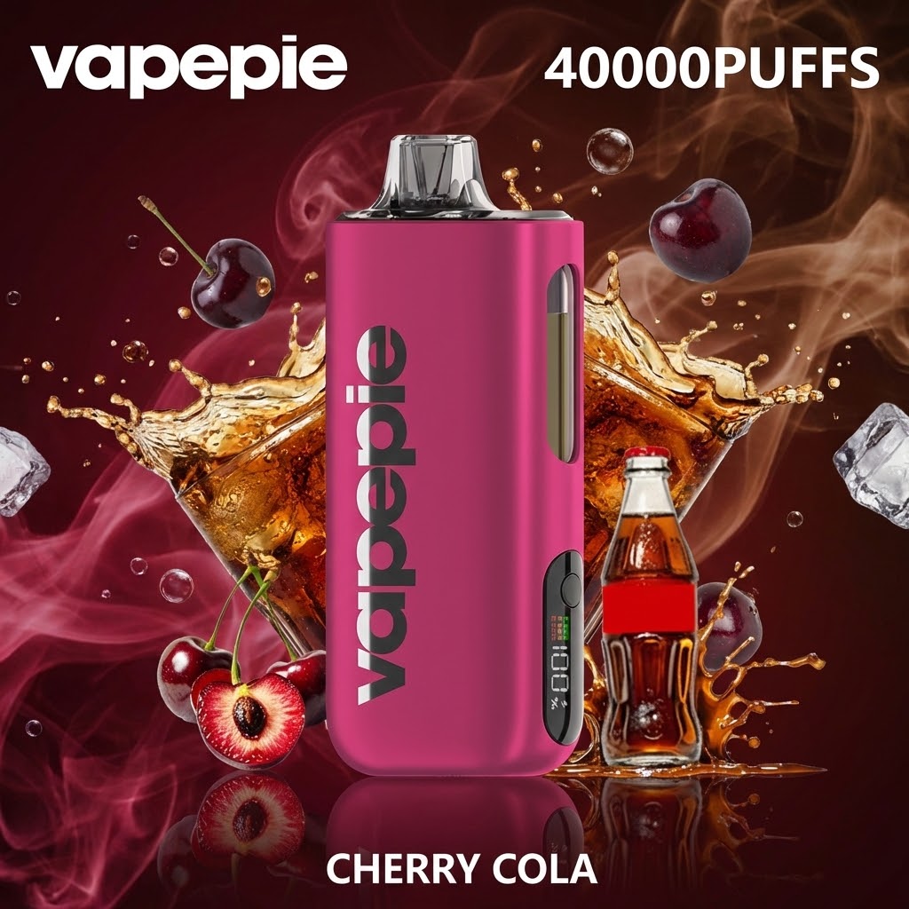 Třešňová kola & VAPEPIE Max 40000 PUFFS