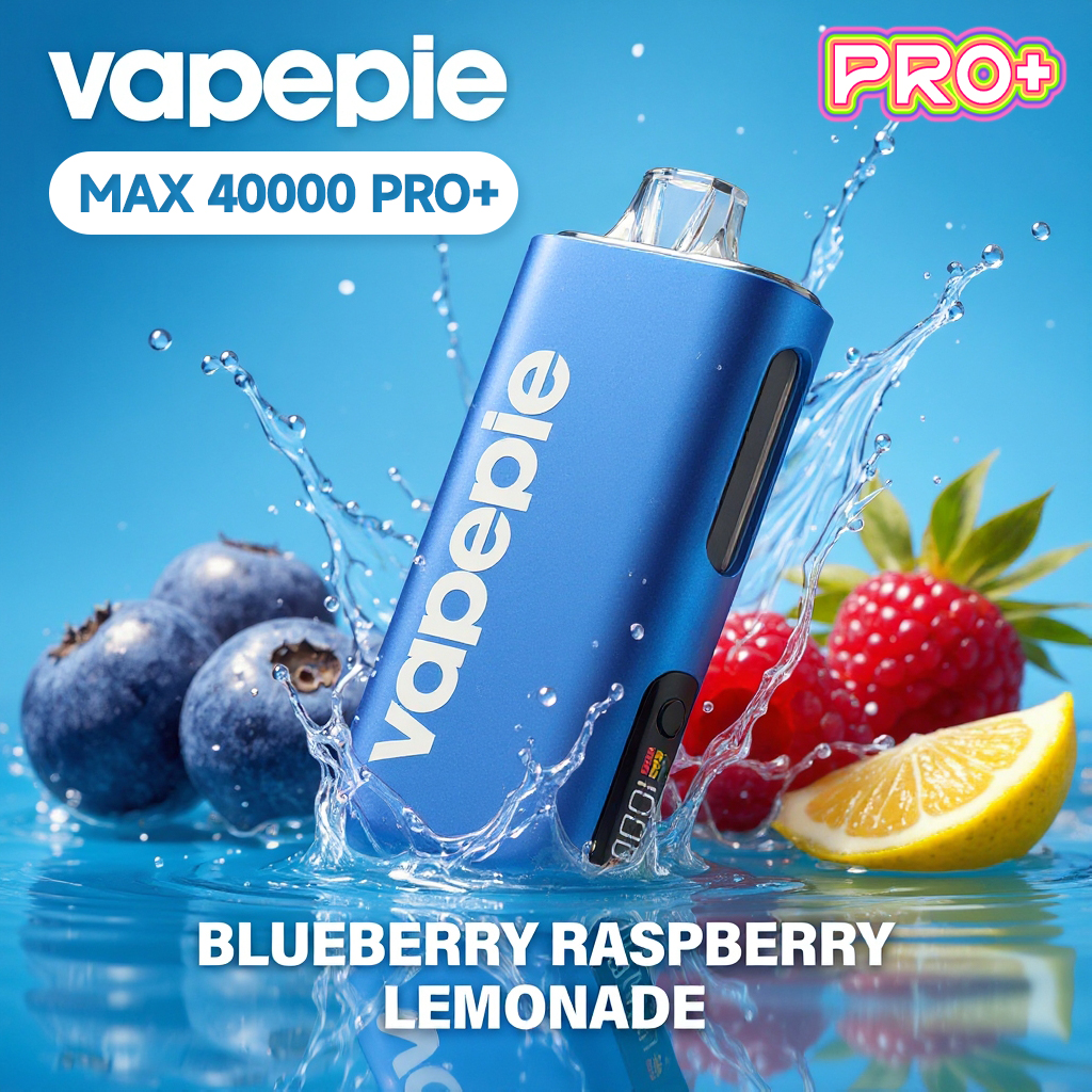 Borůvka-malina-limča - ✨VAPEPIE MAX 40000 PUFFS PRO