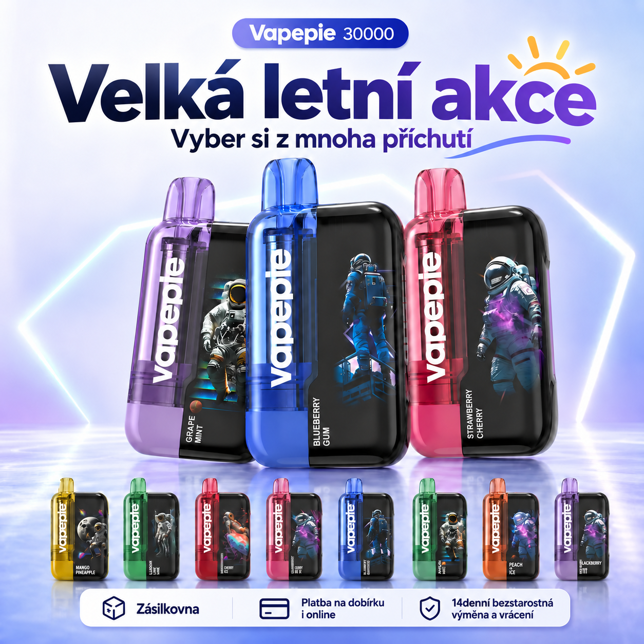 🧑‍🚀✨VAPEPIE Ultra Phantom 30 000 Potahů