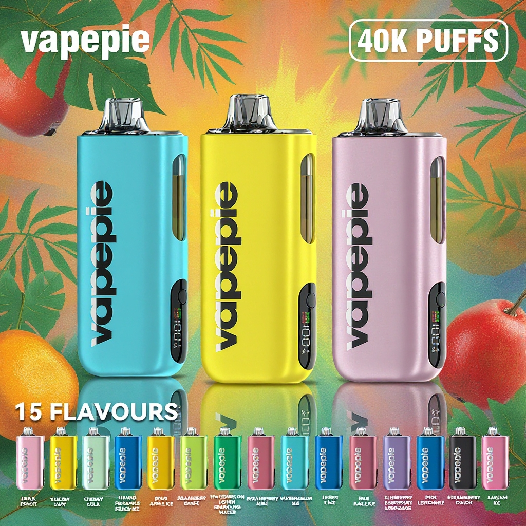 Sakura-máta & VAPEPIE Max 40000 PUFFS