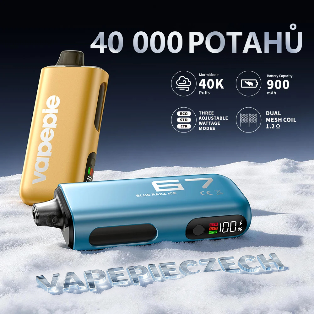 🔥VAPEPIE MAX 40000 Potahů 5%
