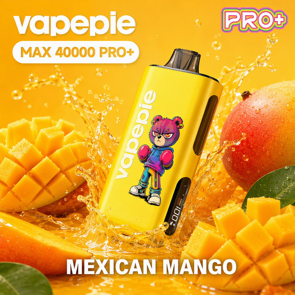 Tropické mexické mango & VAPEPIE MAX 40 000 Potahů PRO+