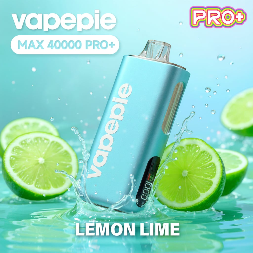 Citron-limeta- ✨VAPEPIE MAX 40000 PUFFS PRO+