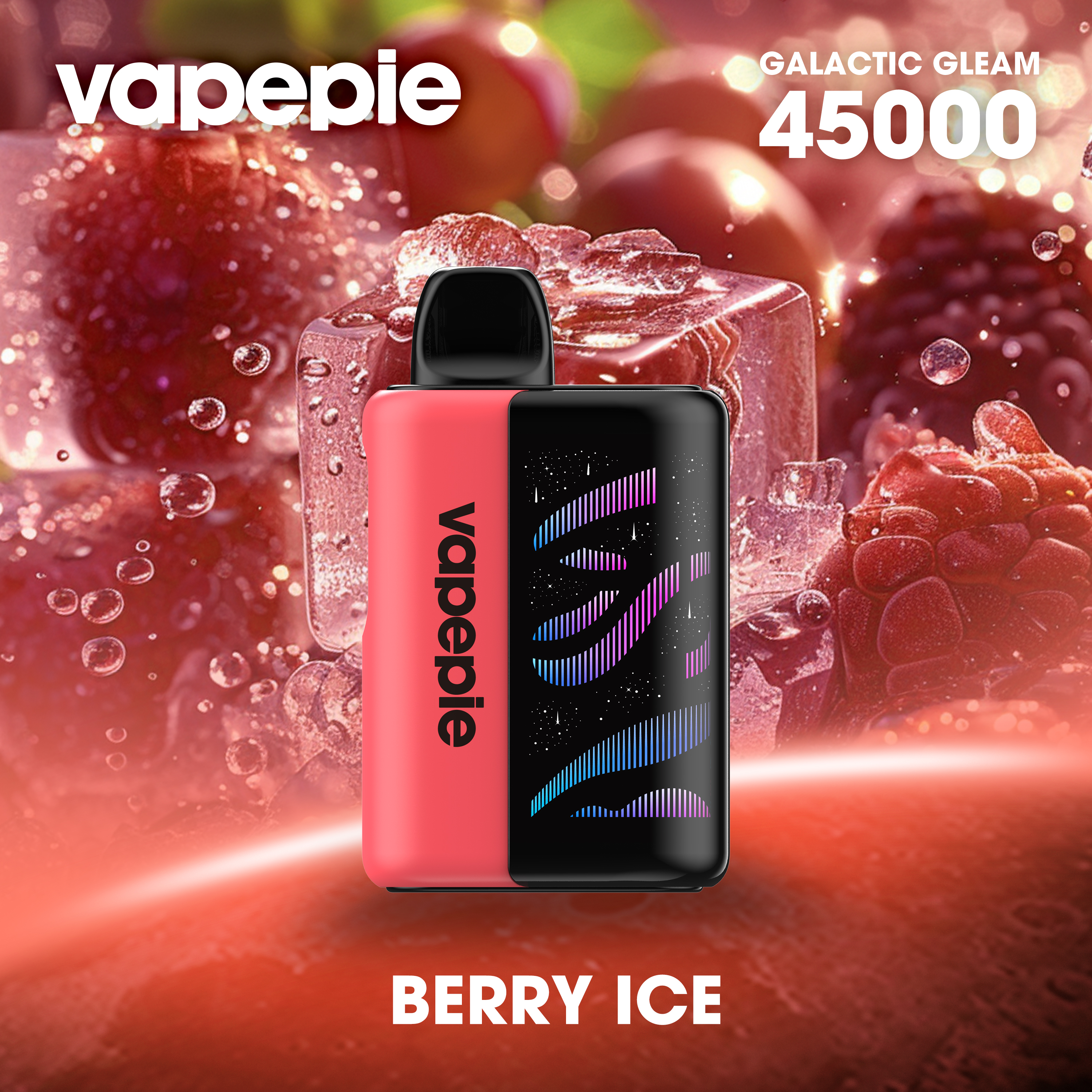 💎Vapepie Galactic Gleam 45000 Puffs - A legújabb modell LED légzőfény kijelző