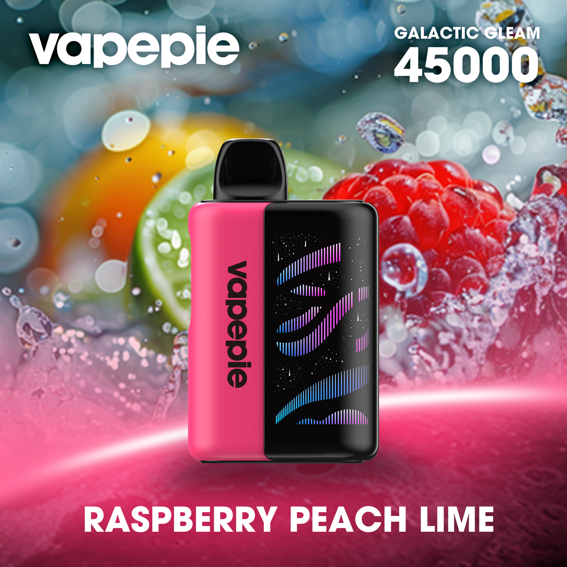💎Vapepie Galactic Gleam 45000 Puffs - A legújabb modell LED légzőfény kijelző