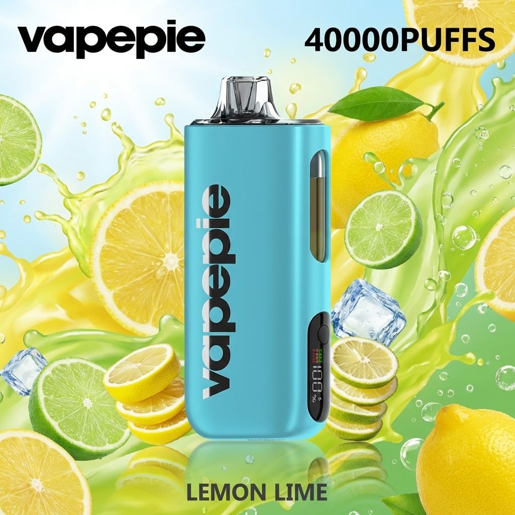 Citrom-lime íz & VAPEPIE Max 40000 PUFFS