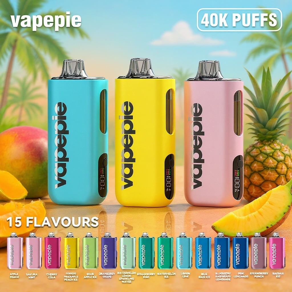 🎉VAPEPIE MAX 40000 PUFFS 5%