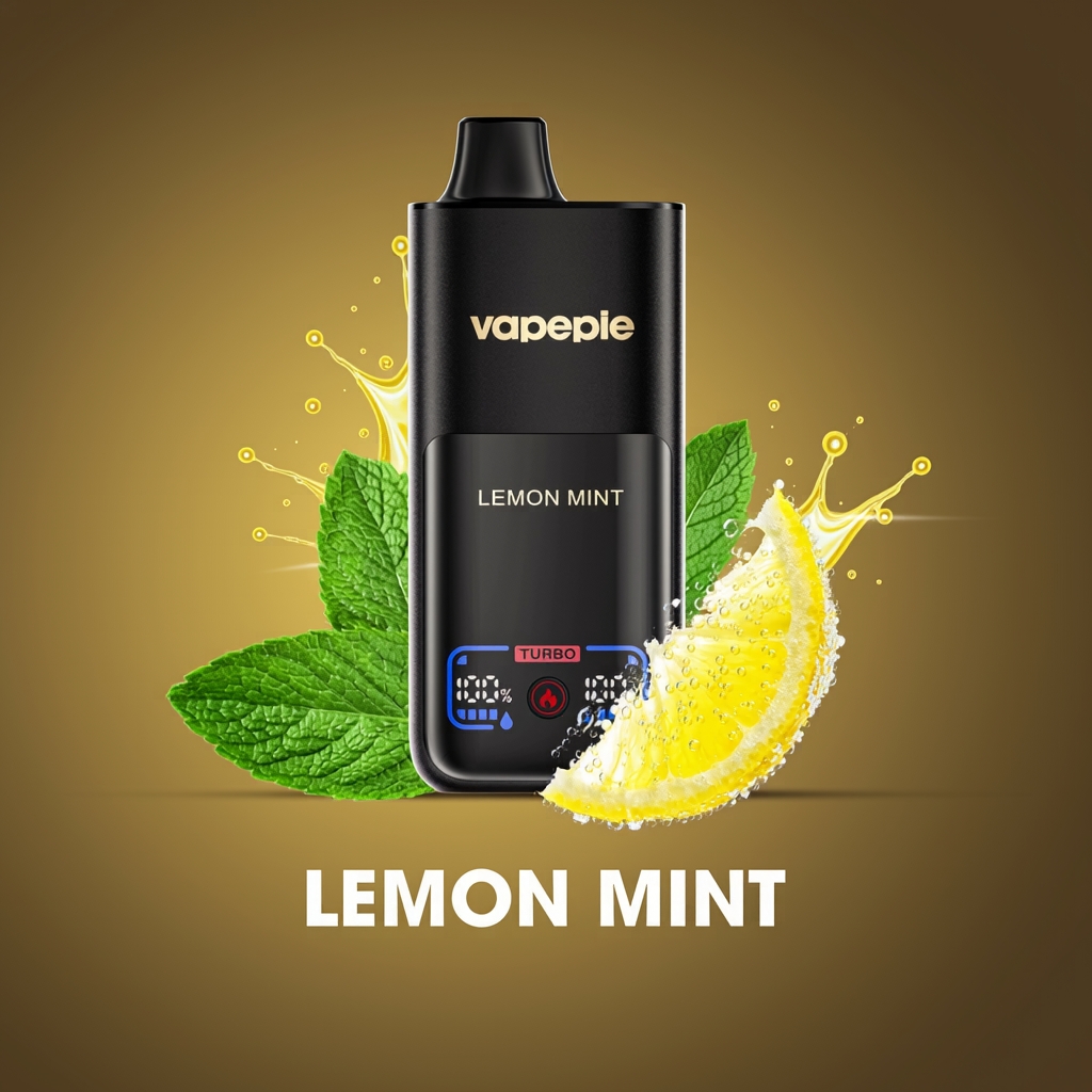Citrom-Menta💥VAPEPIE Mega 70000 PUFFS