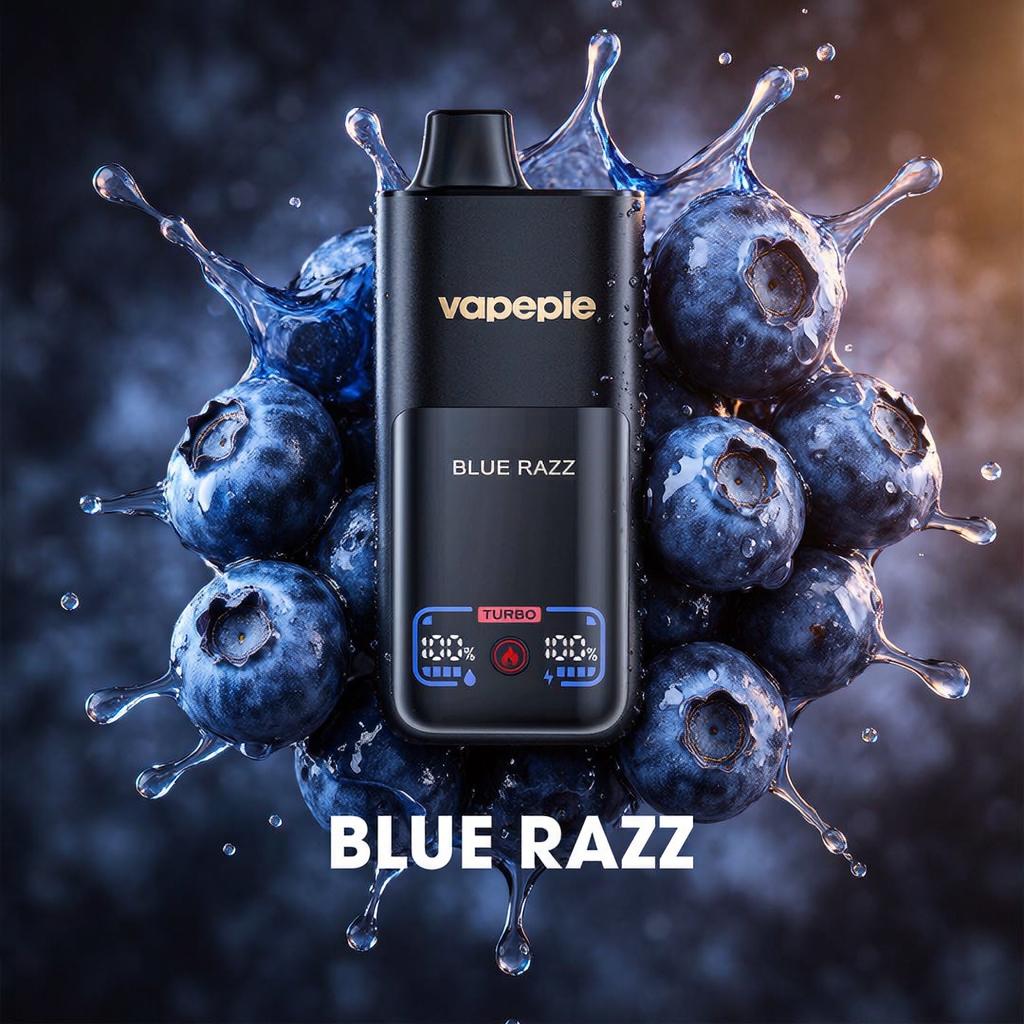Kék Áfonya-Málna💥VAPEPIE Mega 70000 PUFFS