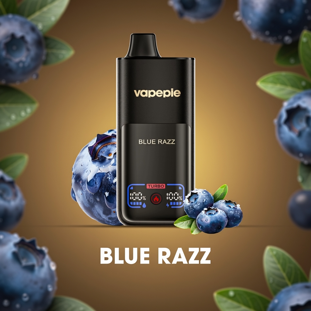 Kék Áfonya-Málna💥VAPEPIE Mega 70000 PUFFS