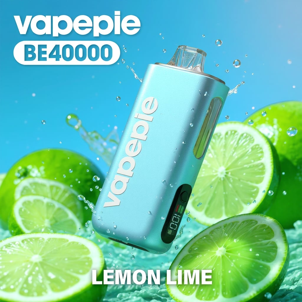 Citrom-lime íz & VAPEPIE Max 40000 PUFFS