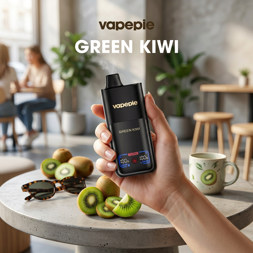 Zöld Kiwi💥VAPEPIE Mega 70000 PUFFS